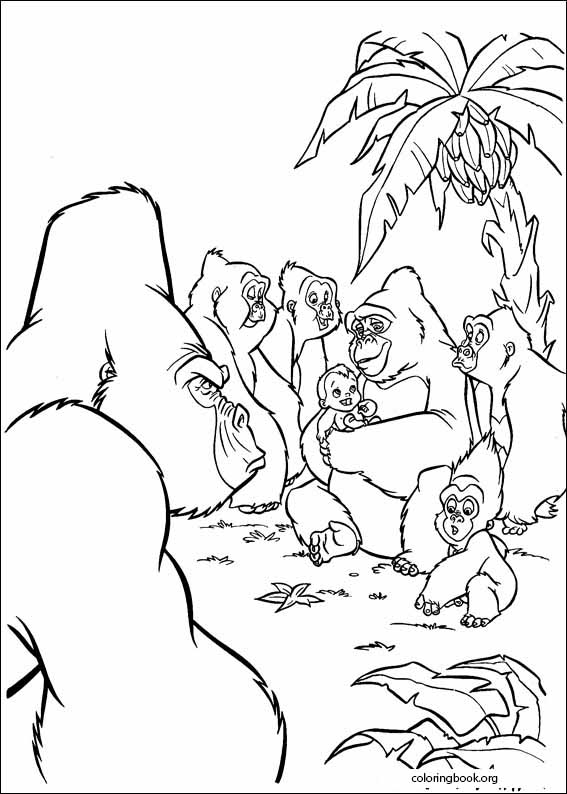Tarzan coloring page (090)