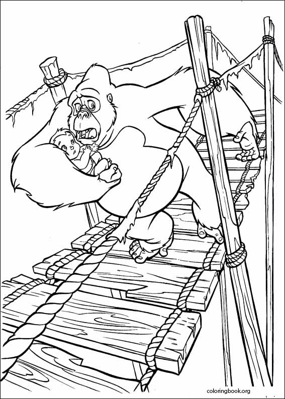 Tarzan coloring page (091)