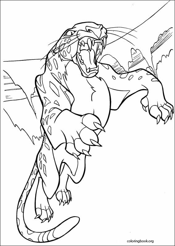 Tarzan coloring page (093)