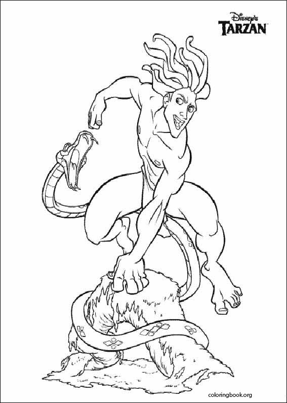 Tarzan coloring page (097)