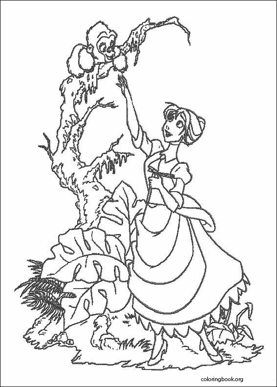 Tarzan coloring page (099)