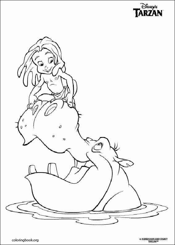 Tarzan coloring page (101)
