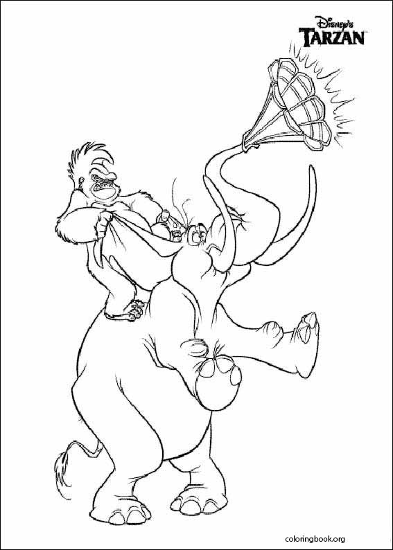 Tarzan coloring page (102)