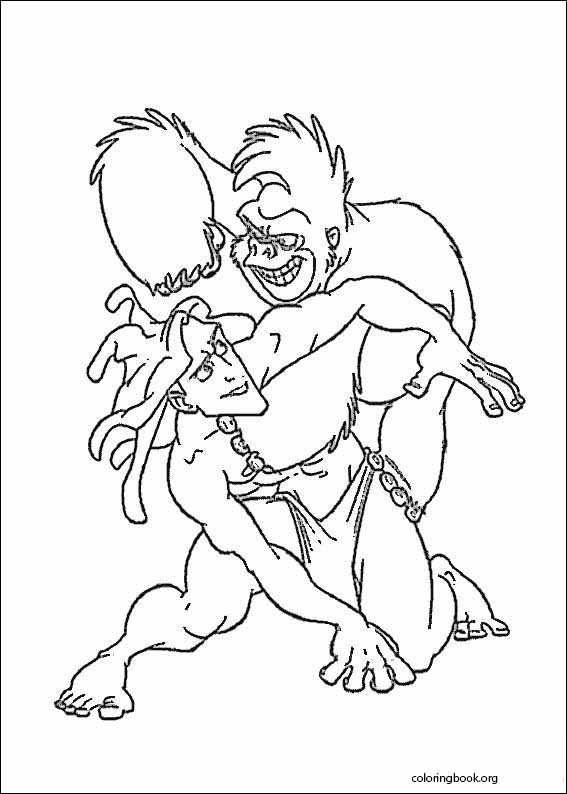 Tarzan coloring page (109)