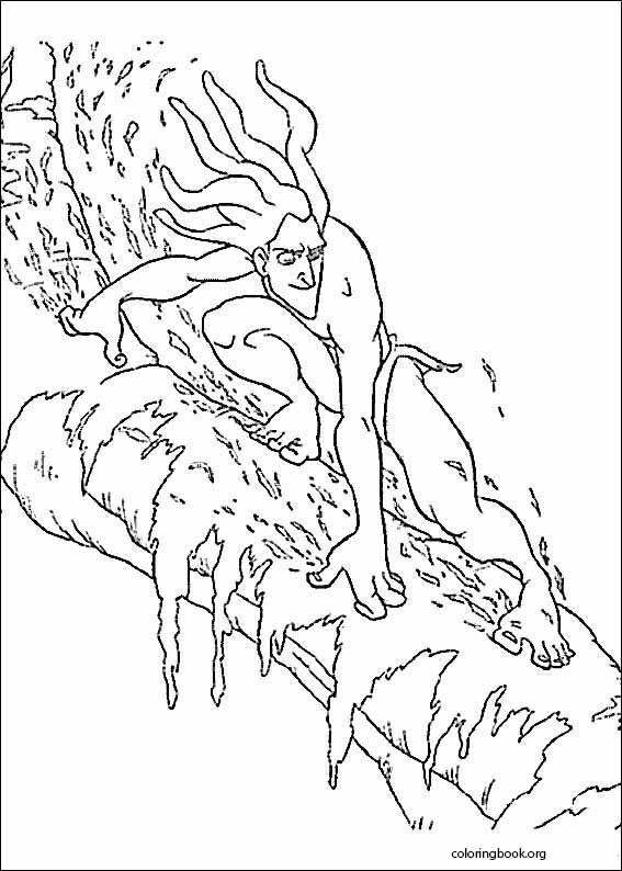 Tarzan coloring page (110)