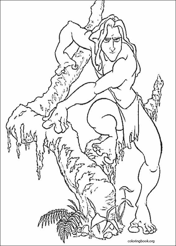 Tarzan coloring page (111)