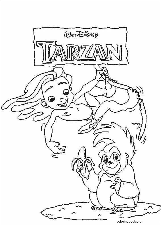 Tarzan coloring page (113)
