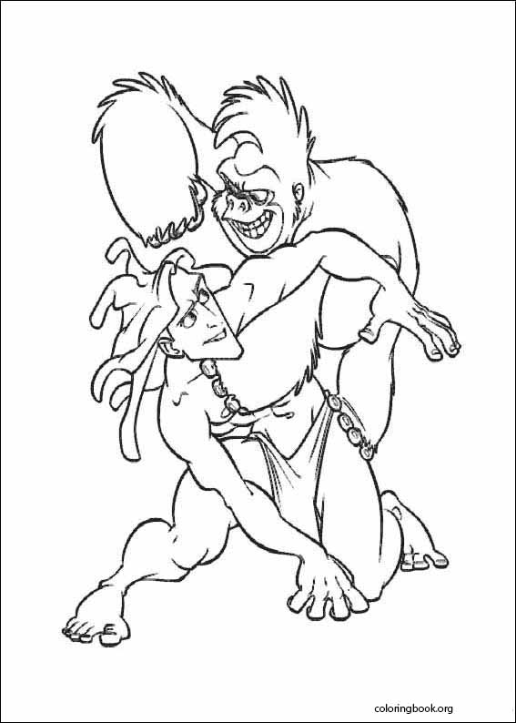 Tarzan coloring page (114)