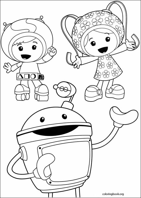 Team Umizoomi coloring page (023)