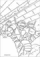 Teenage Mutant Ninja Turtles coloring page (034)
