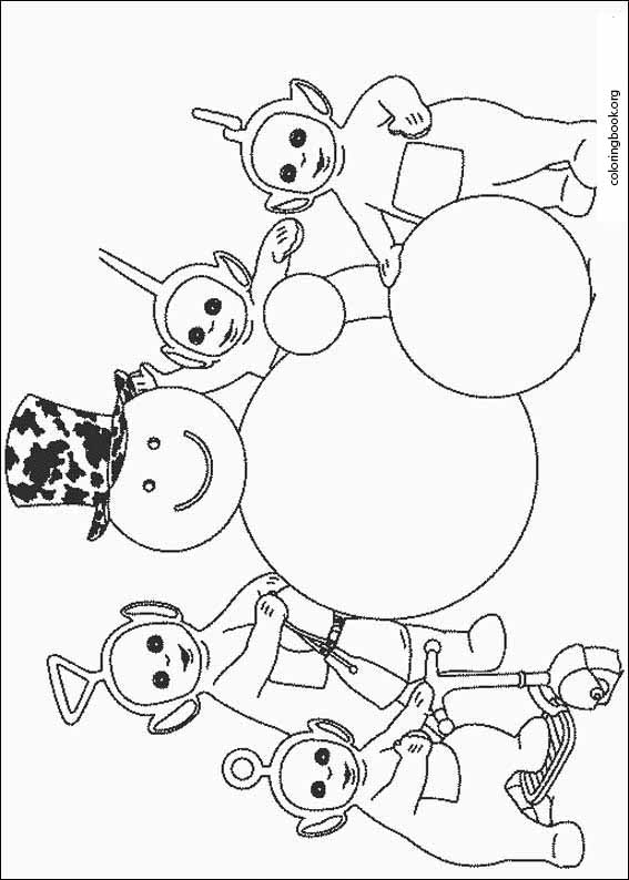 Teletubbies coloring page (007)