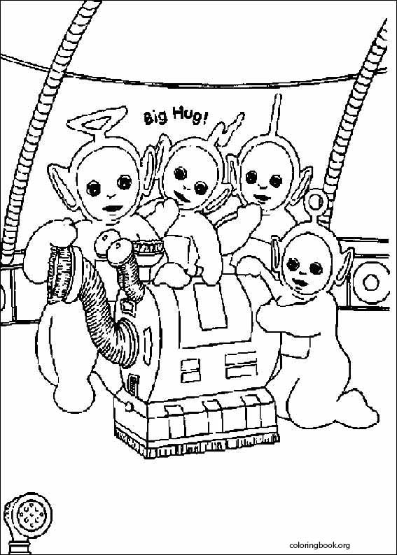 Teletubbies coloring page (011)