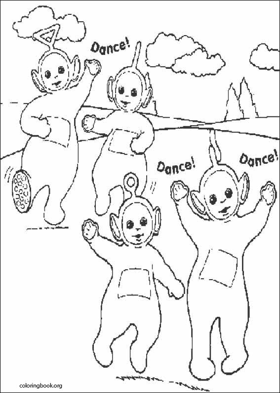 Teletubbies coloring page (015)