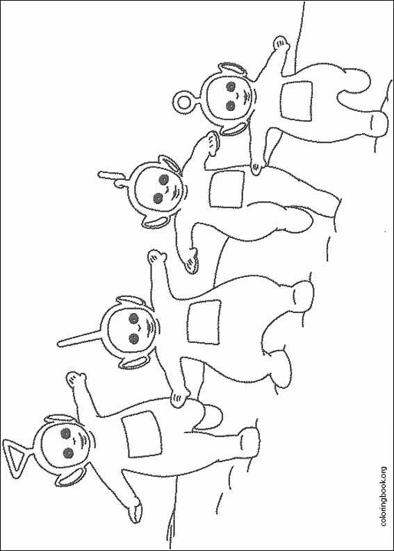 Teletubbies coloring page (017)