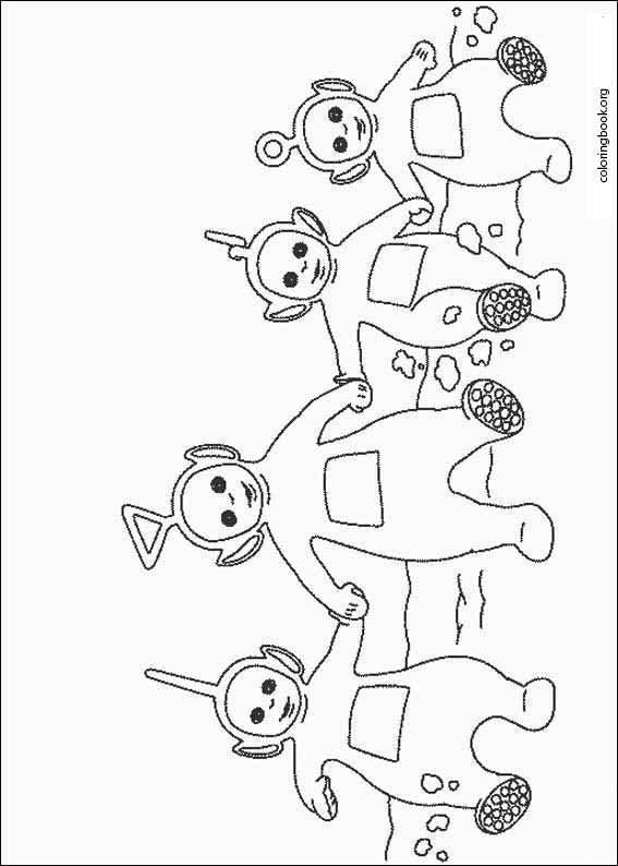 Teletubbies coloring page (018)