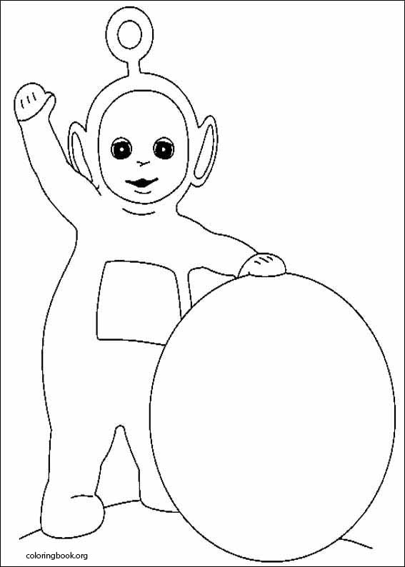 Teletubbies coloring page (019)