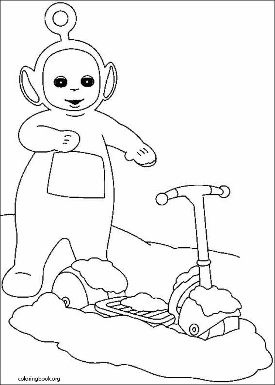 Teletubbies coloring page (021)