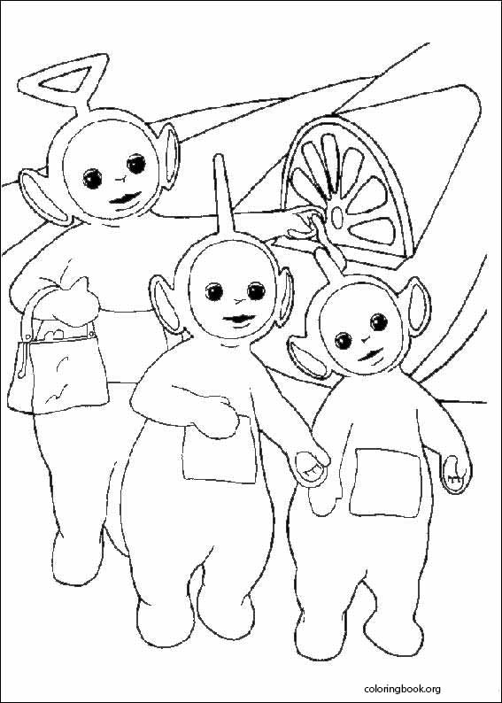 Teletubbies coloring page (022)
