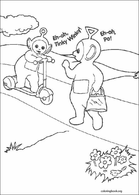 Teletubbies coloring page (023)