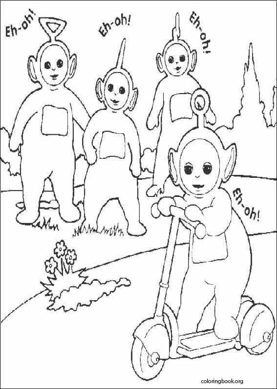 Teletubbies coloring page (024)