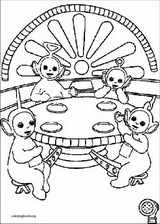 Teletubbies coloring page (013)