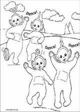 Teletubbies coloring page (015)