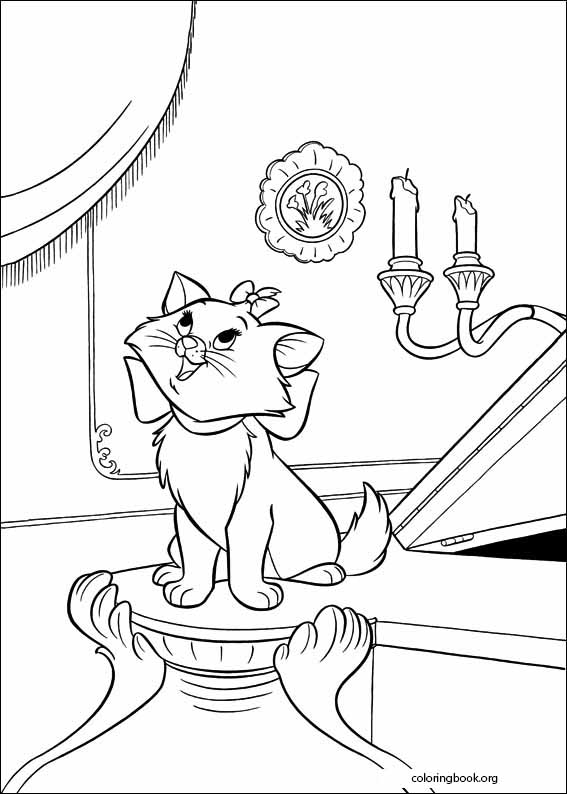 The AristoCats coloring page (004)