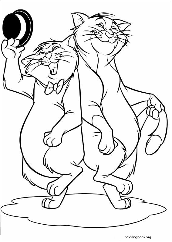 The AristoCats coloring page (005)