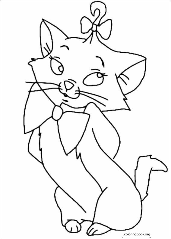 The AristoCats coloring page (008)