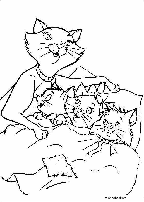 The AristoCats coloring page (014)