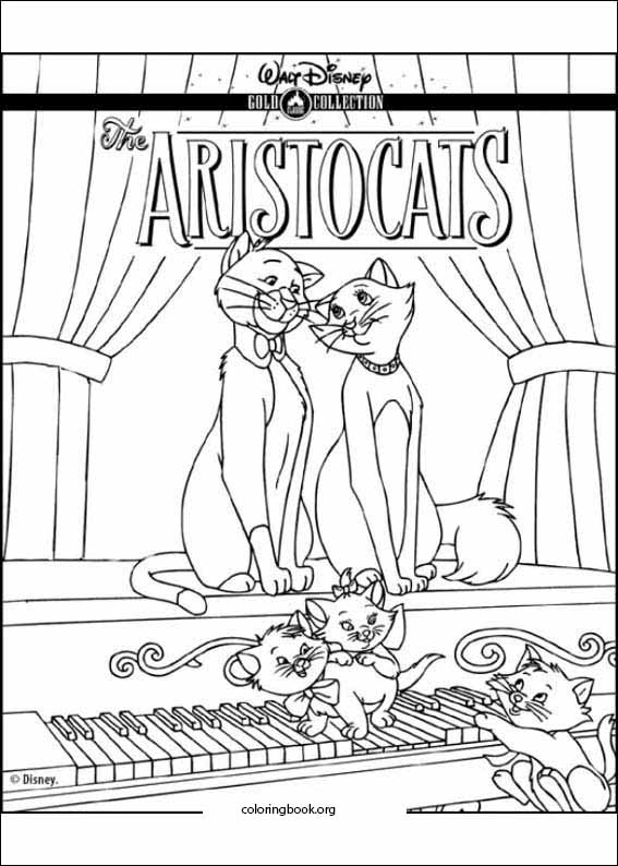 The AristoCats coloring page (015)