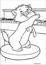The AristoCats coloring page (002)