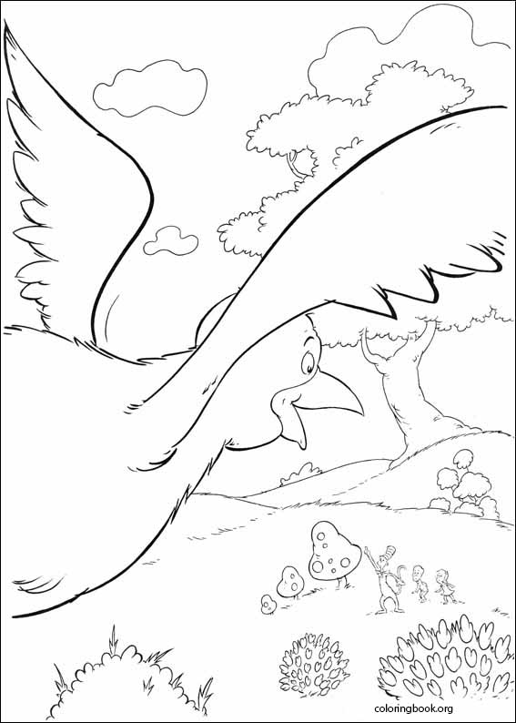 The Cat In The Hat coloring page (008)