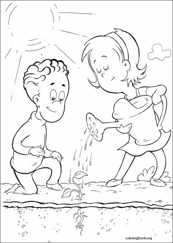 The Cat In The Hat coloring page (023)