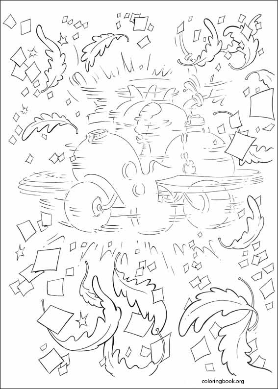 The Cat In The Hat coloring page (027)