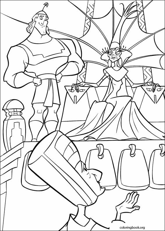The Emperor's New Groove coloring page (001)