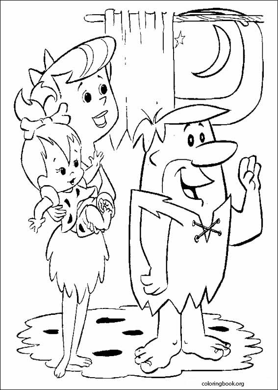 The Flintstones coloring page (006)