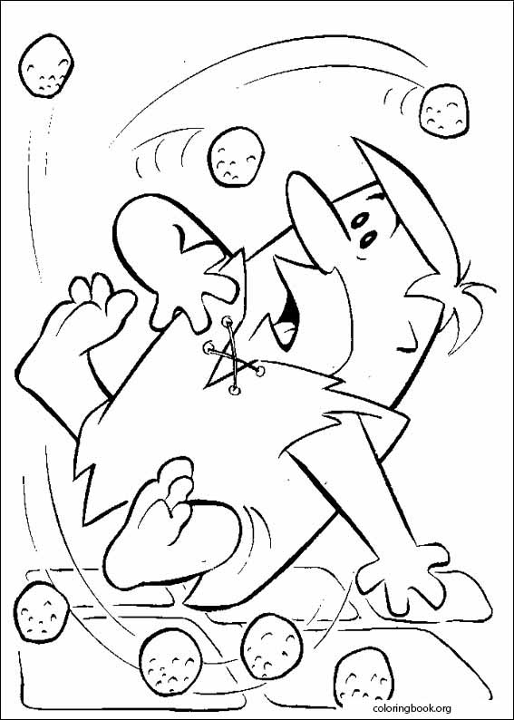 The Flintstones coloring page (007)