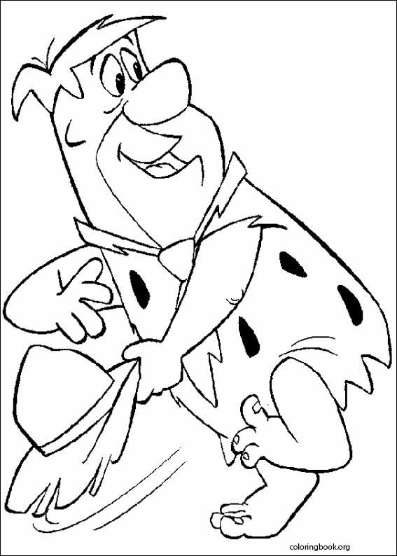 The Flintstones coloring page (012)