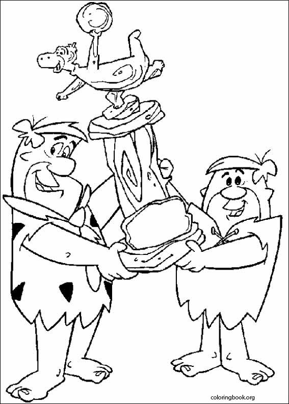 The Flintstones coloring page (014)