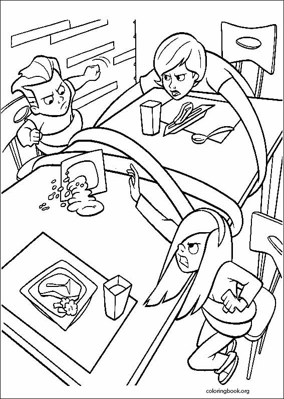 The Incredibles coloring page (004)
