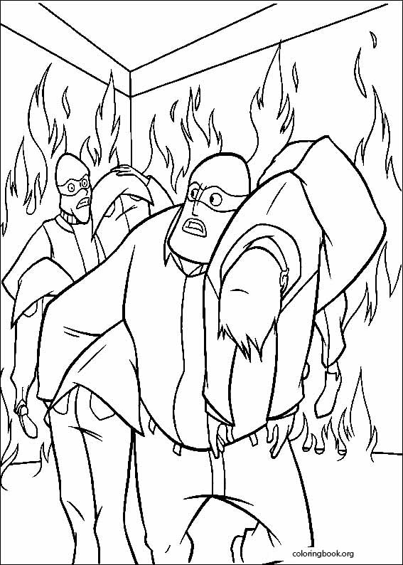 The Incredibles coloring page (005)