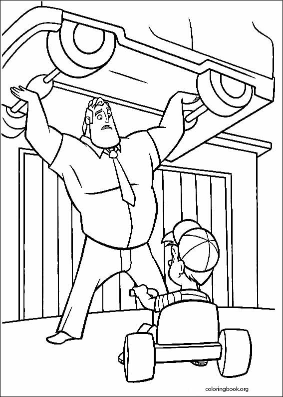 The Incredibles coloring page (006)
