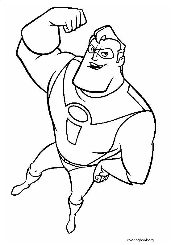 The Incredibles coloring page (008)
