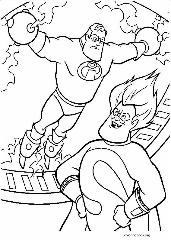 The Incredibles coloring page (016)
