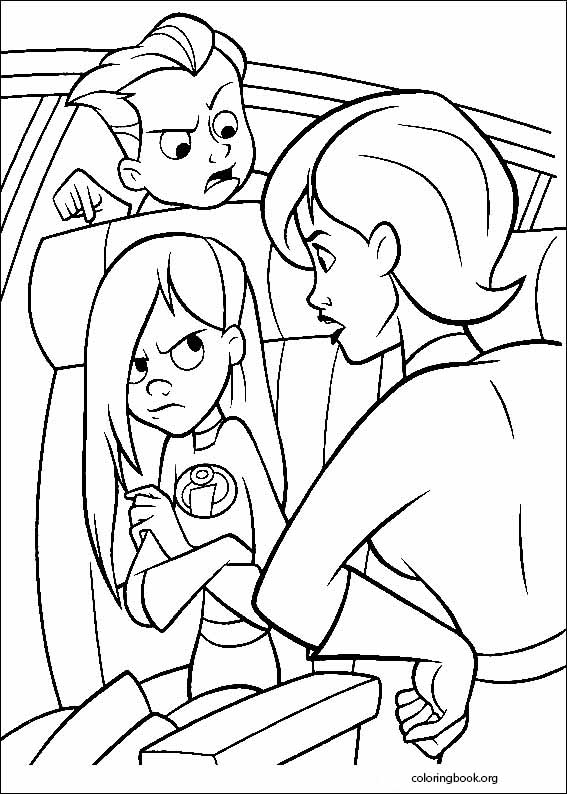 The Incredibles coloring page (017)
