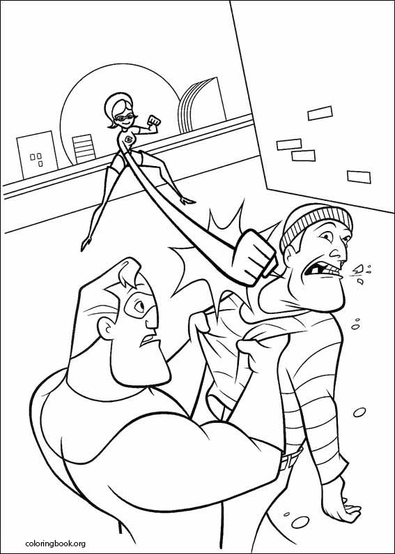 The Incredibles coloring page (034)