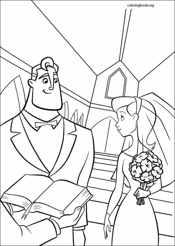 The Incredibles coloring page (035)