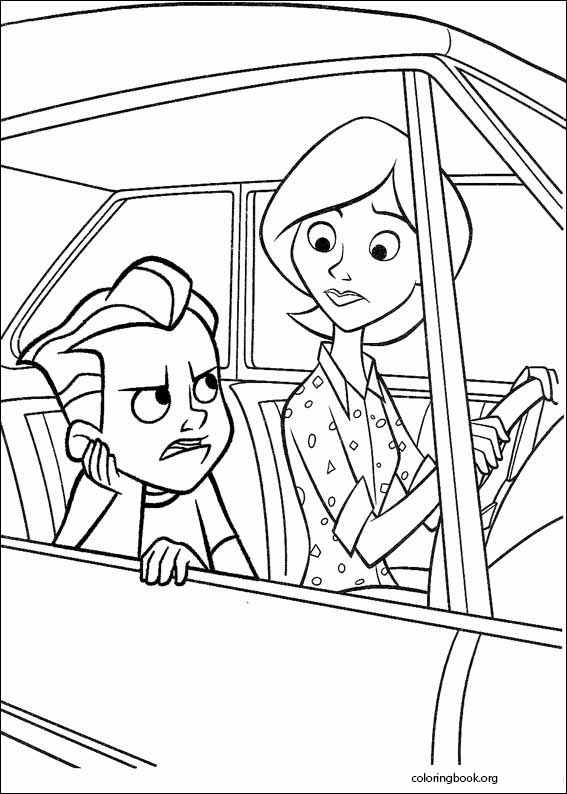 The Incredibles coloring page (037)