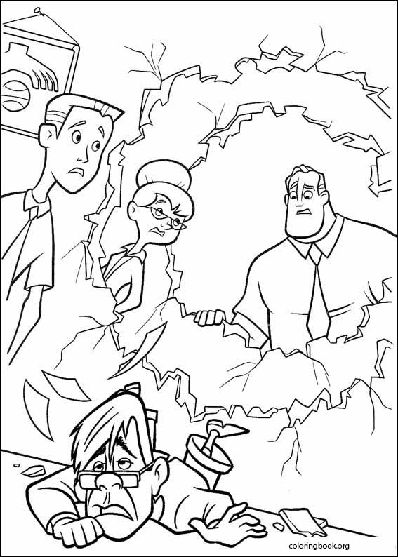 The Incredibles coloring page (039)